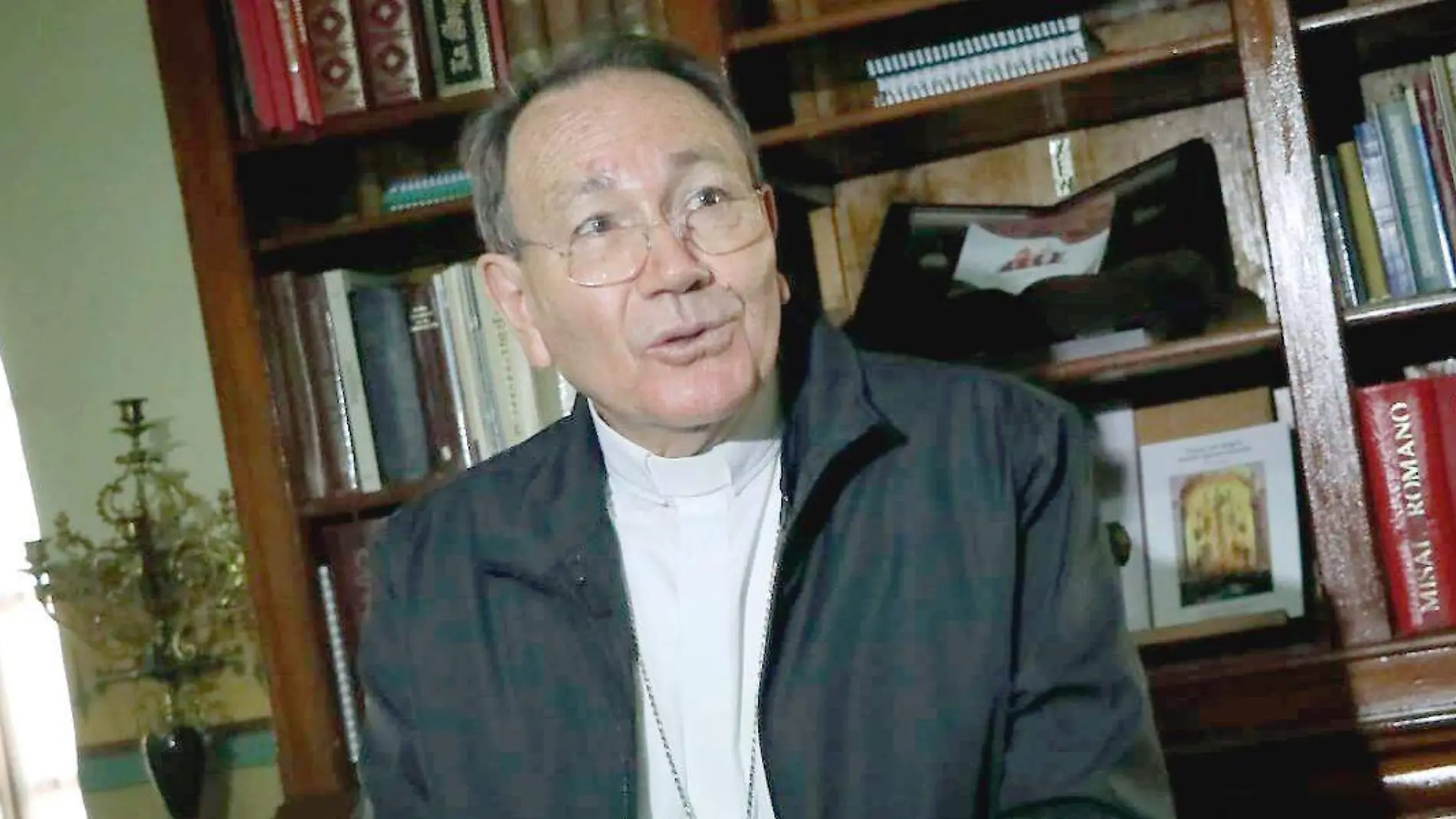 Monseñor Sigifredo Noriega Barceló, obispo de Zacatecas